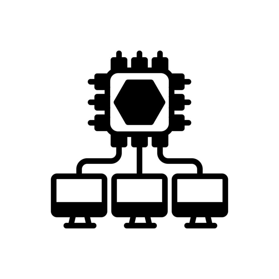 Network icon in vector. Illustration vector