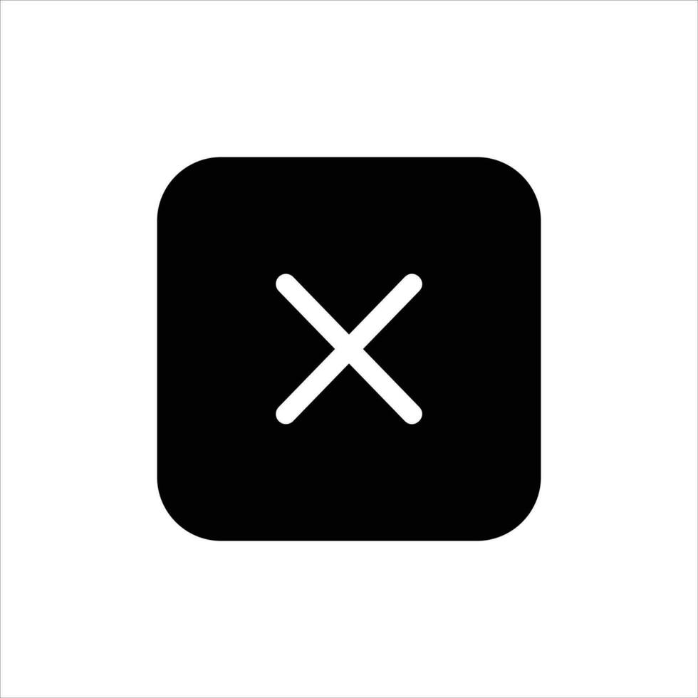 wrong in flat design style vector