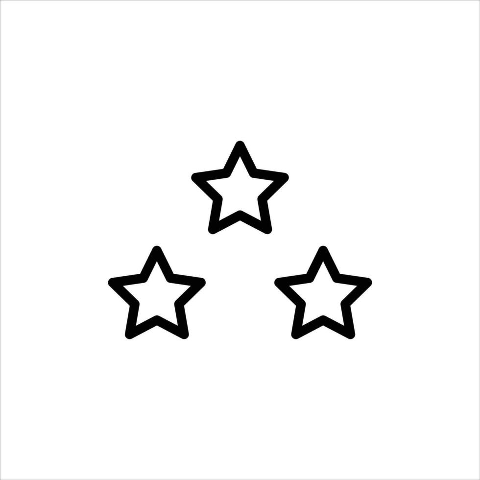 star in flat design style vector