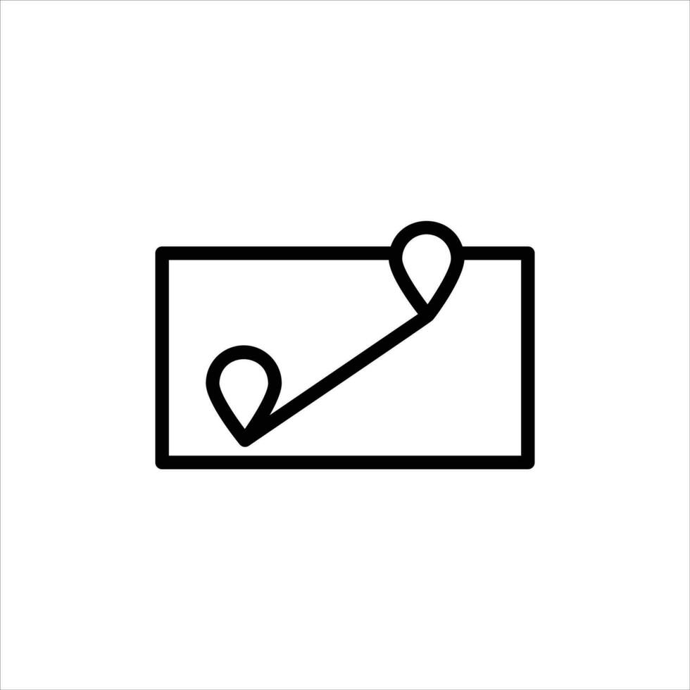 region in flat design style vector
