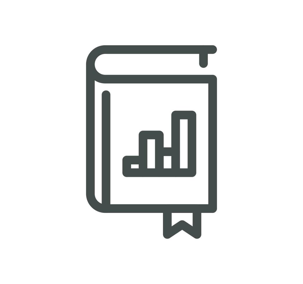 Success and growth related icon outline and linear vector. vector