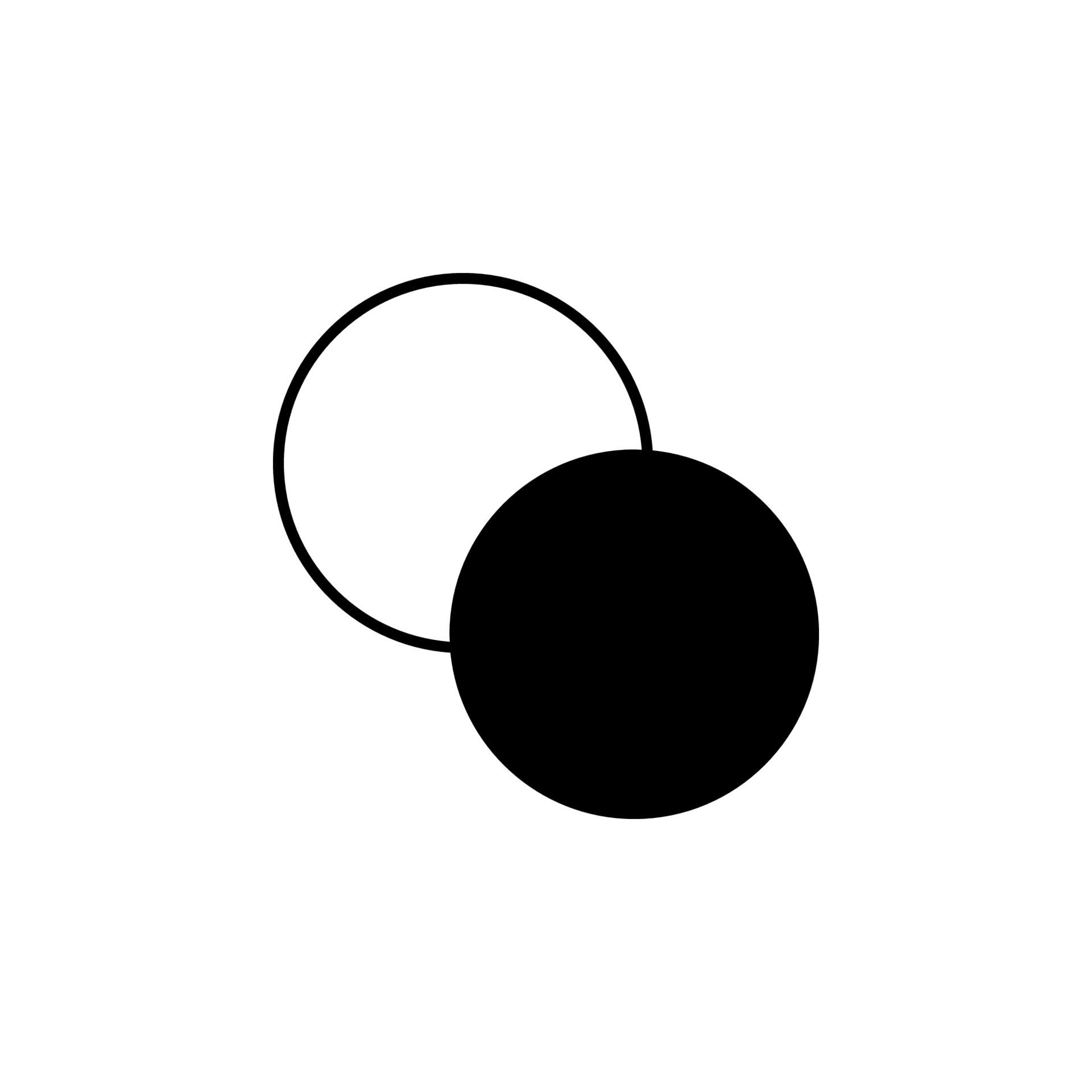 contrast black and white vector icon 23754101 Vector Art at Vecteezy