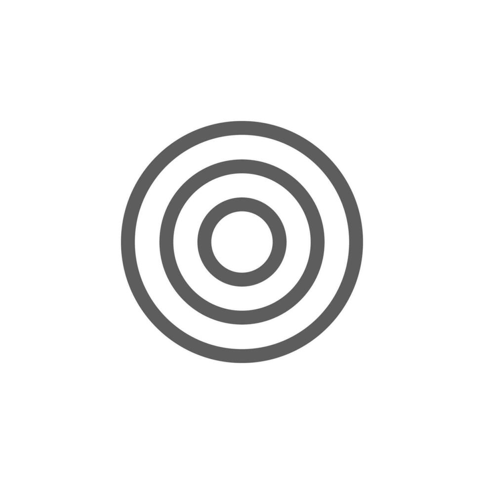 target vector icon illustration