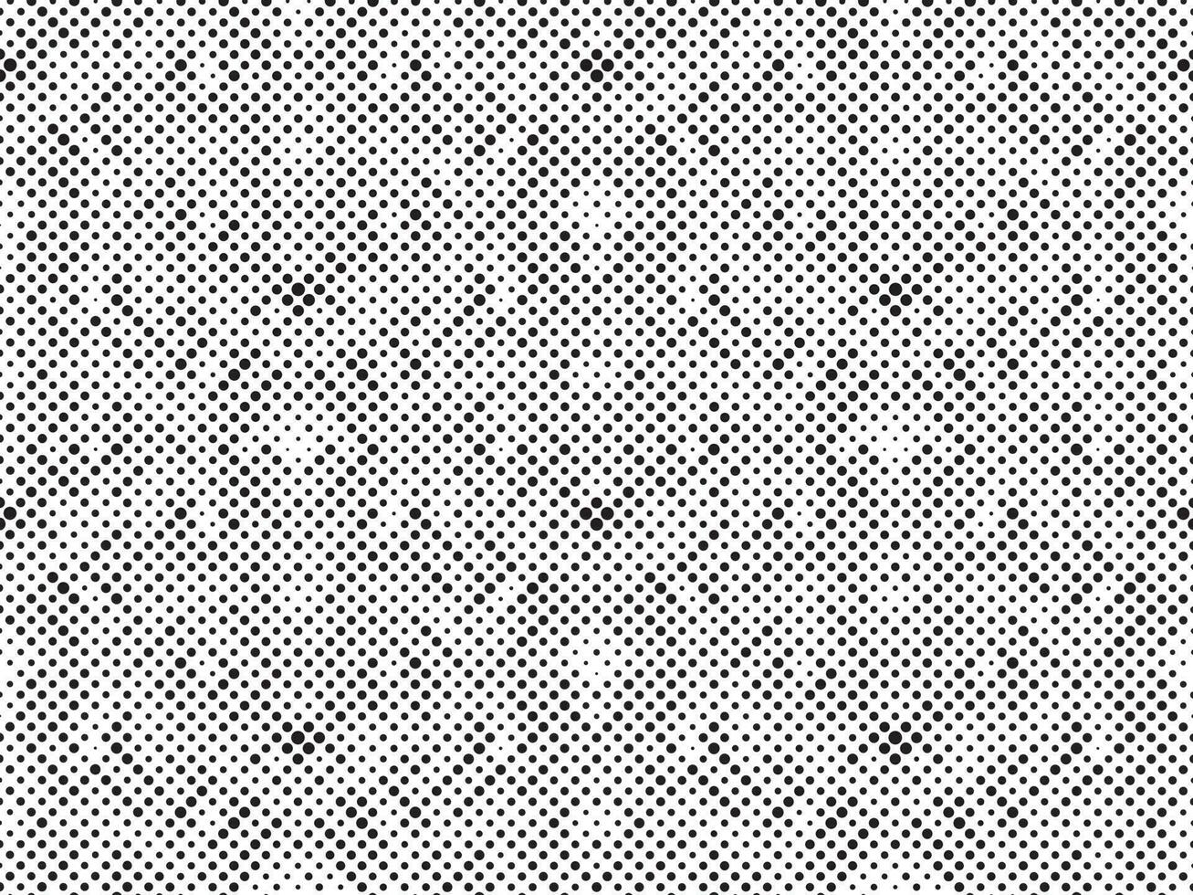 Black and White Halftone Grid. Modern Minimalist Geometric Pattern vector