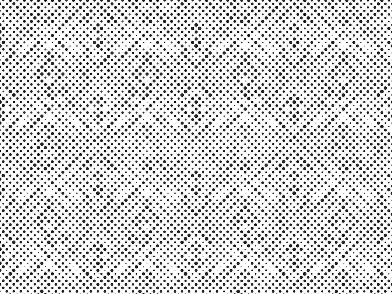 Black and White Halftone Grid. Modern Minimalist Geometric Pattern vector