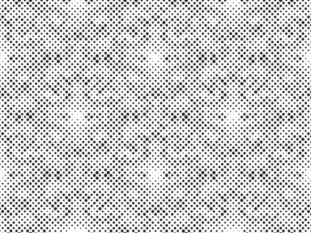 Black and White Halftone Grid. Modern Minimalist Geometric Pattern vector