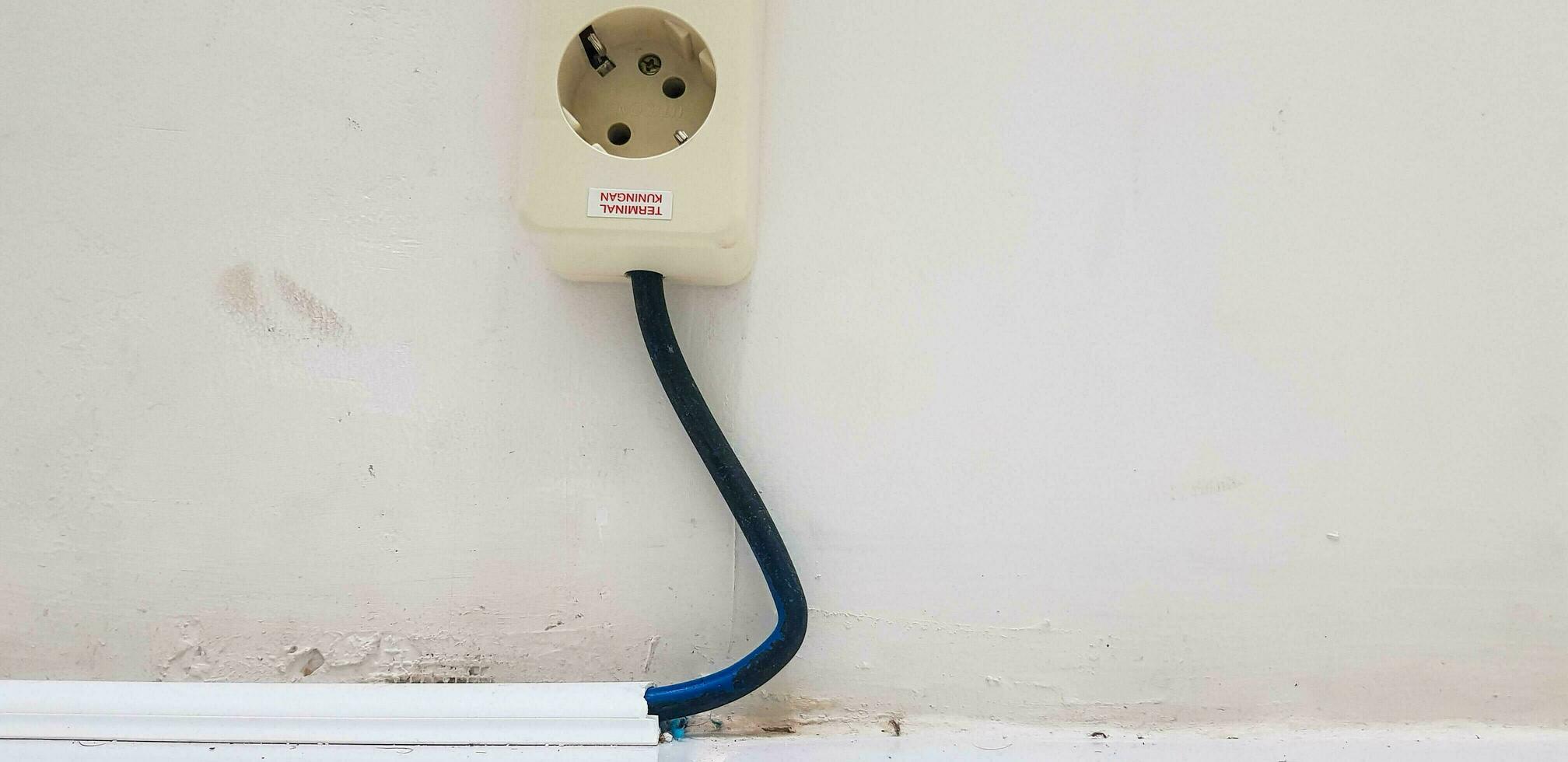 Colokan or Terminal or in english is electricity socket. photo