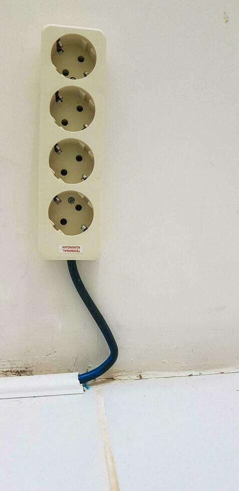 Colokan or Terminal or in english is electricity socket. photo