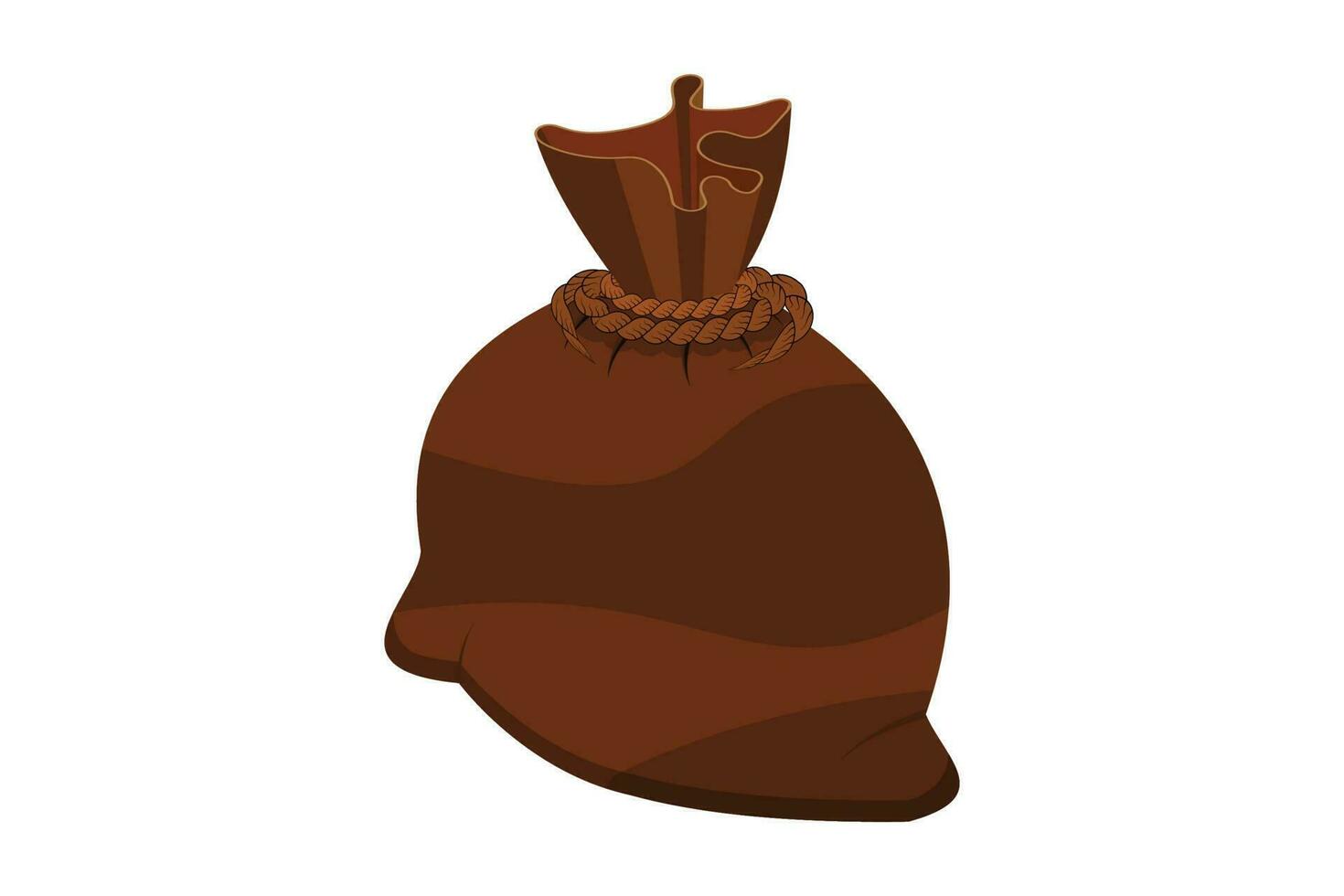 Cotton Bag Icon vector