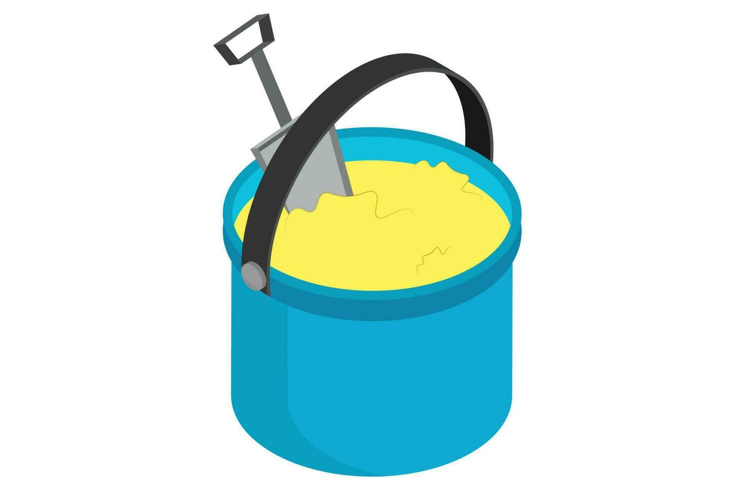 Sand Bucket Icon vector