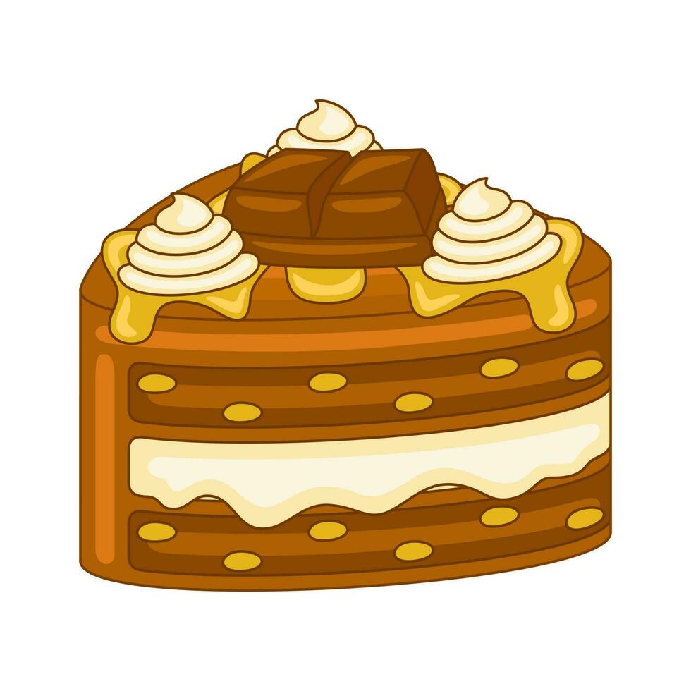 Chocolate Cakes in vector illustration