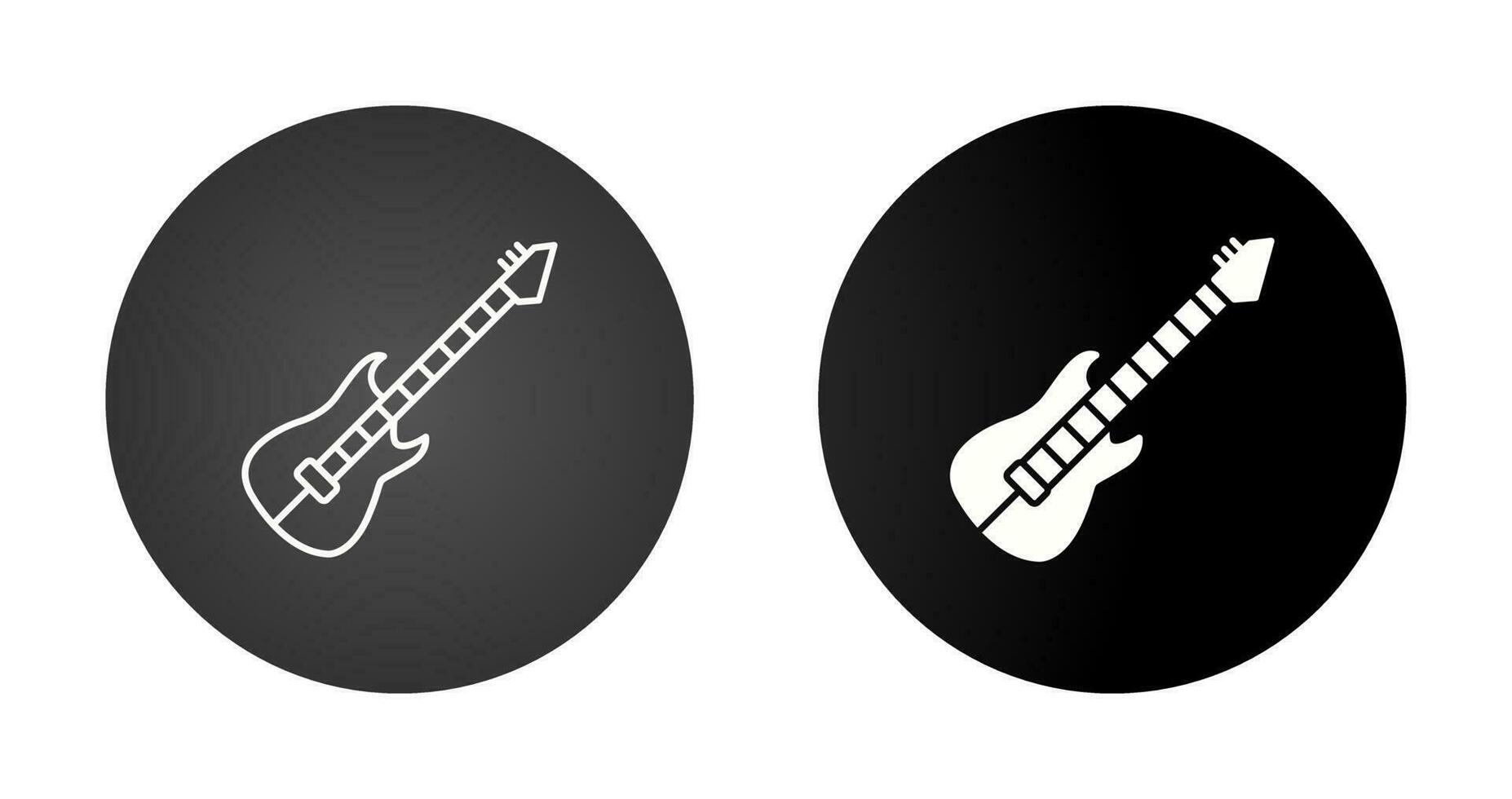 guitar vector icons