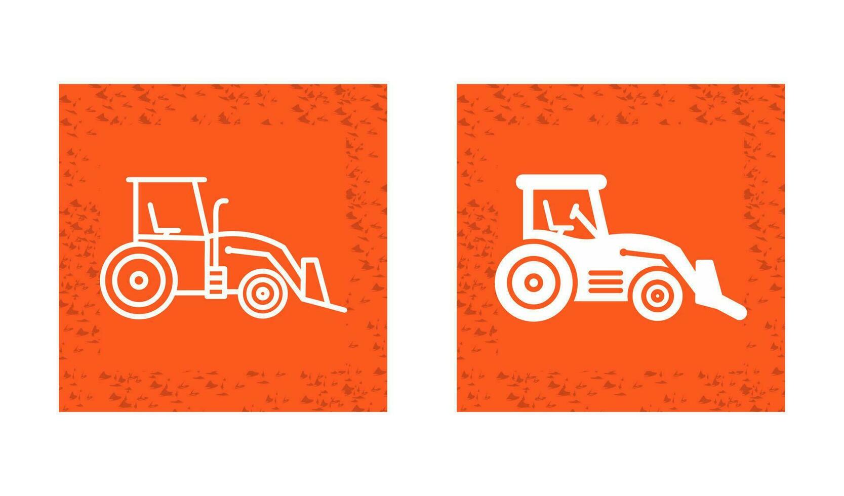 tractor vector icons