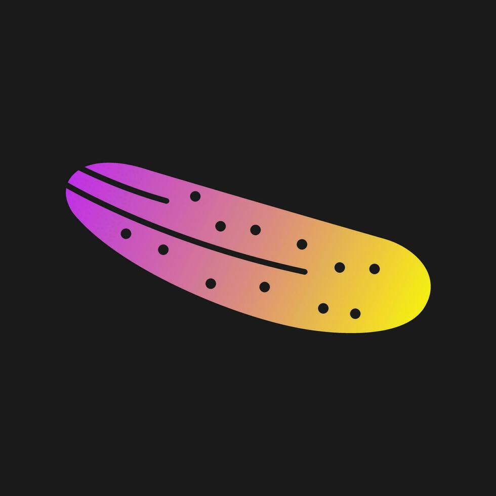 Cucumber Vector Icon