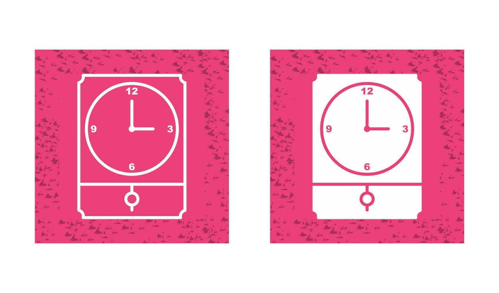 Large Clock Vector Icon