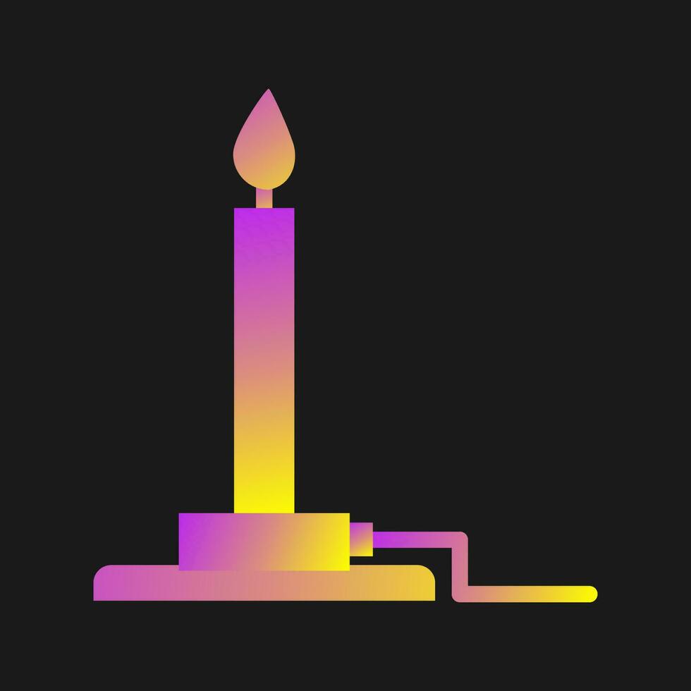 Bunsen Burner Vector Icon