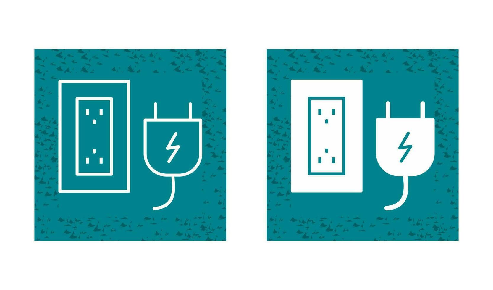 Plug and Socket Vector Icon