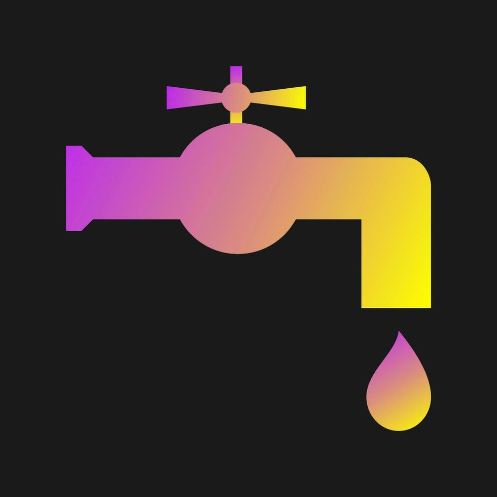 Water Tap Vector Icon