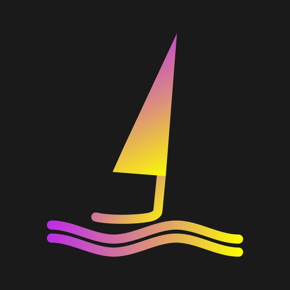 Surfing Vector Icon