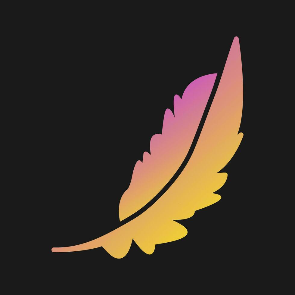 Feather Vector Icon