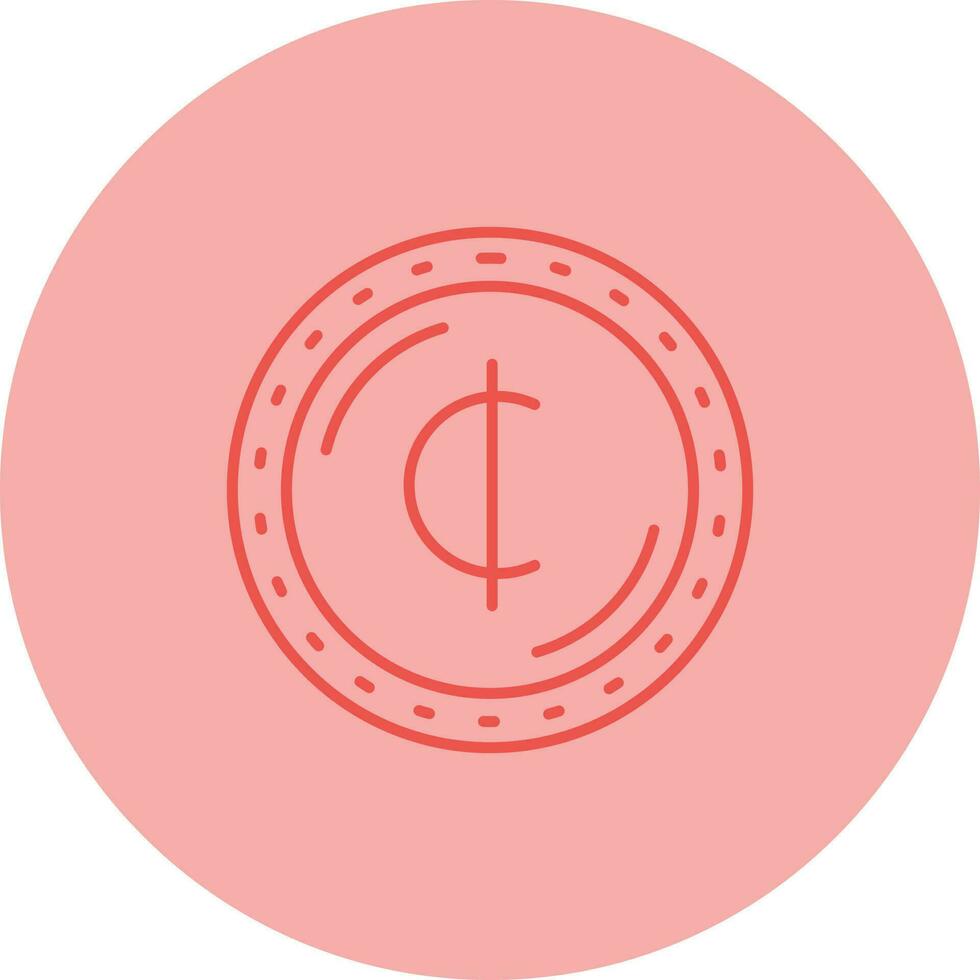 Cedis Currency Vector Icon