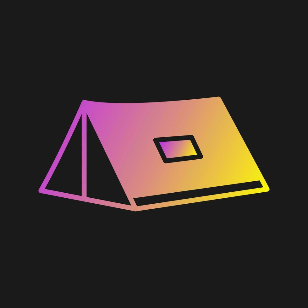 Tent Vector Icon