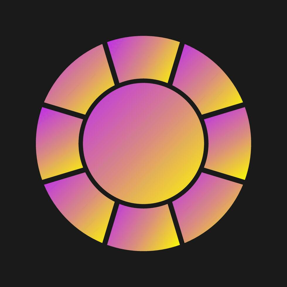 Life Saving Tube Vector Icon