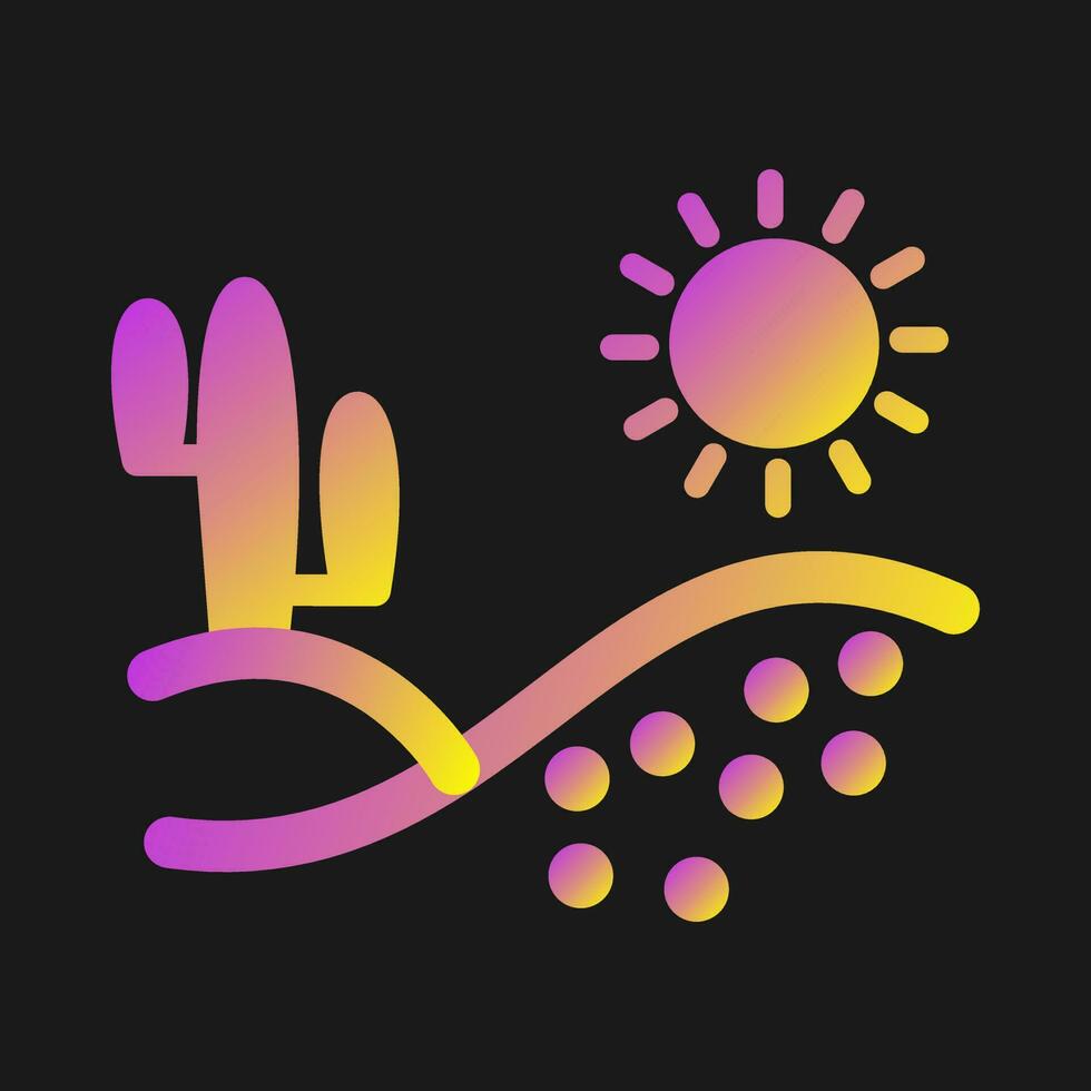 Desert Vector Icon