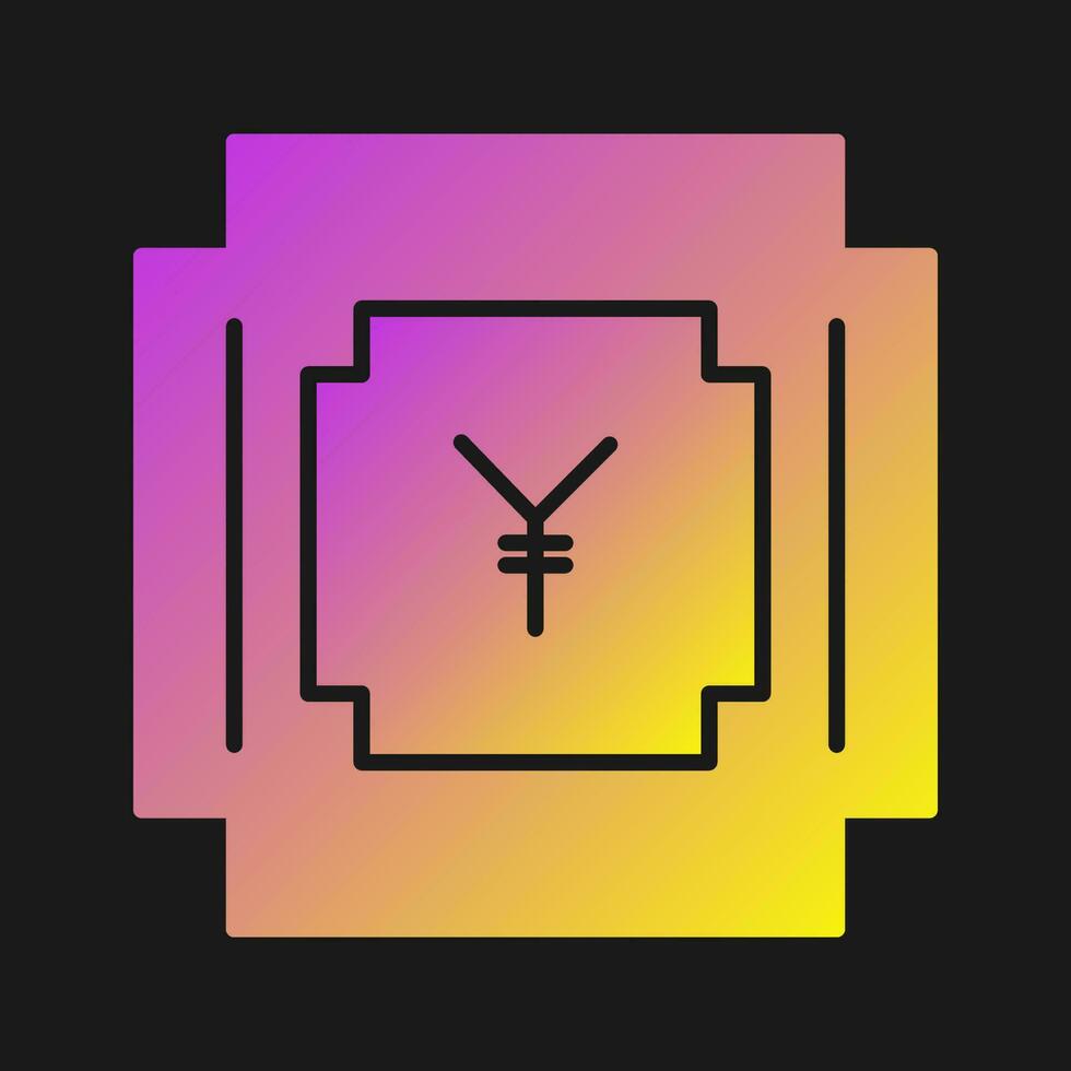 Yen Symbol Vector Icon