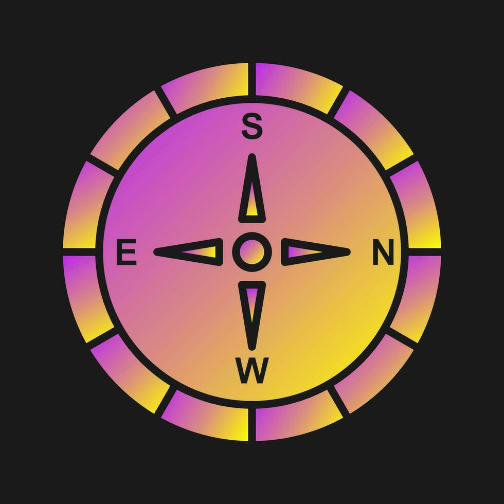 Compass Vector Icon