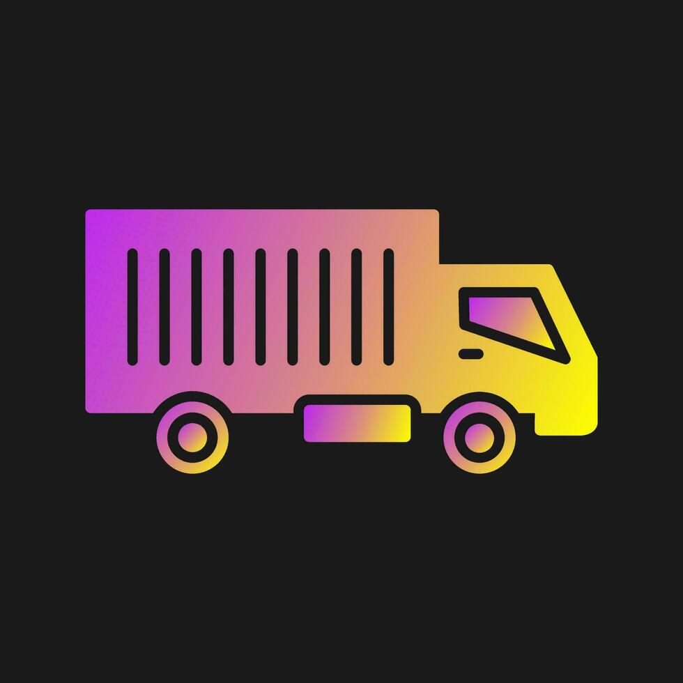 Moving Truck Vector Icon