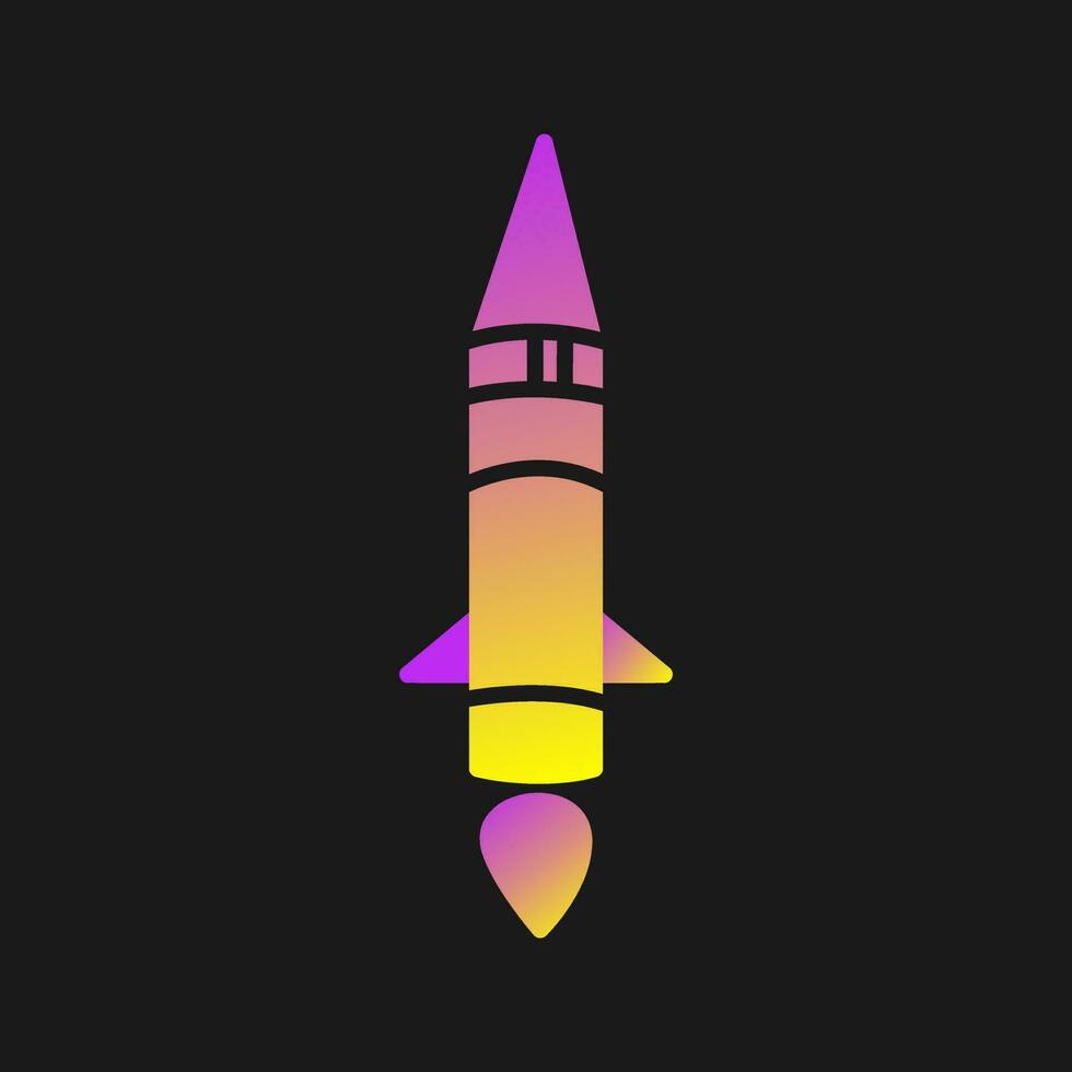 Missile Vector Icon