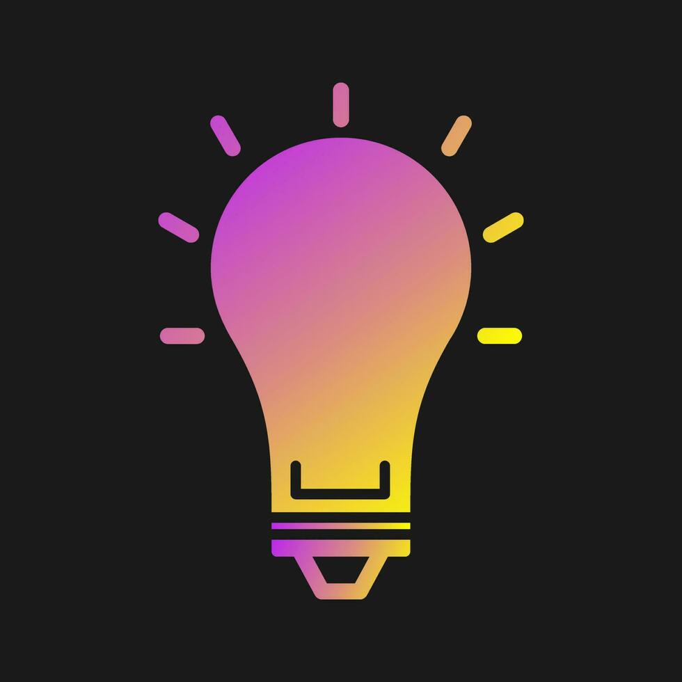Electric Bulb Vector Icon