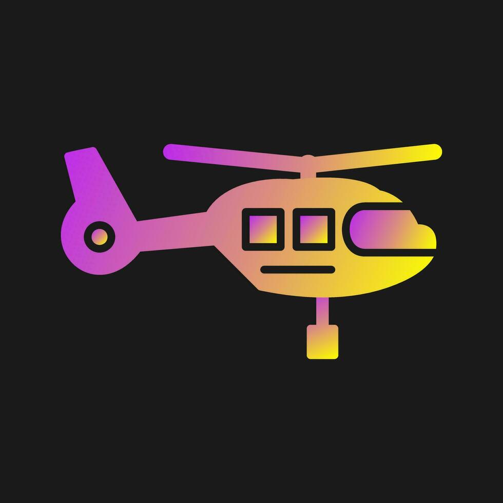 Helicopter Vector Icon