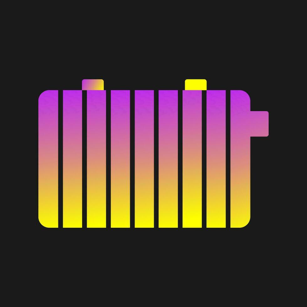Heat Radiator Vector Icon