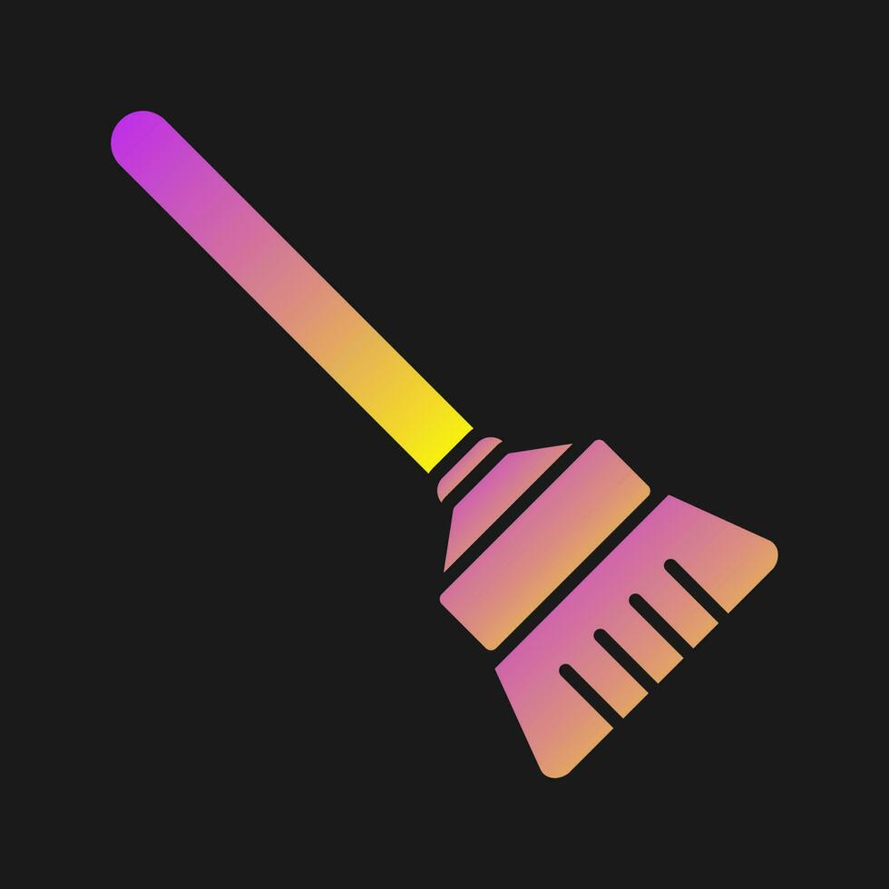Broom Vector Icon