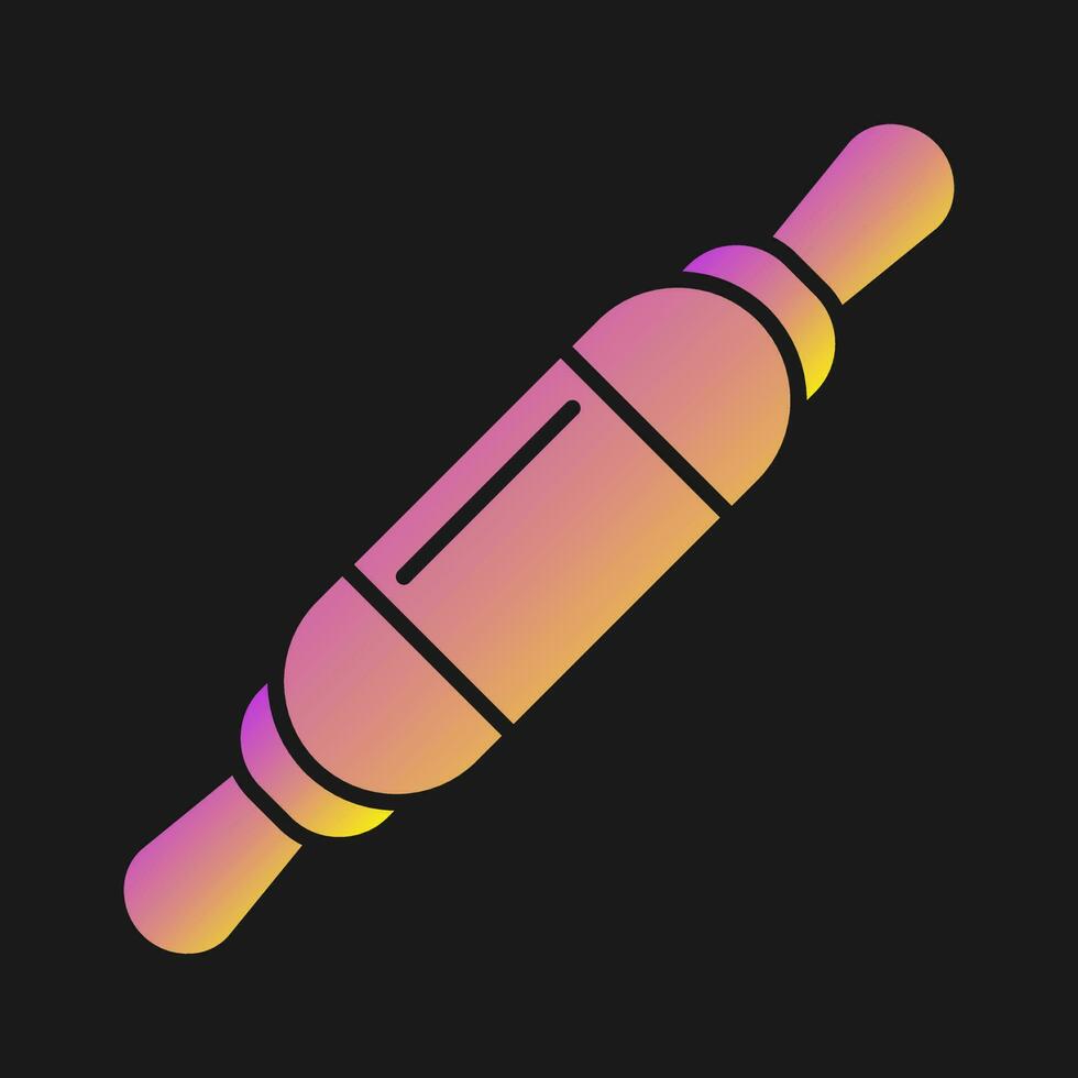 Rolling Pin Vector Icon