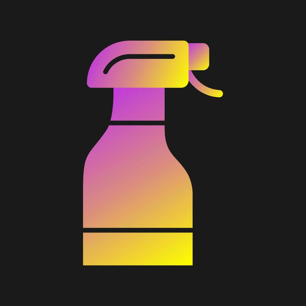 icono de vector de spray de limpieza