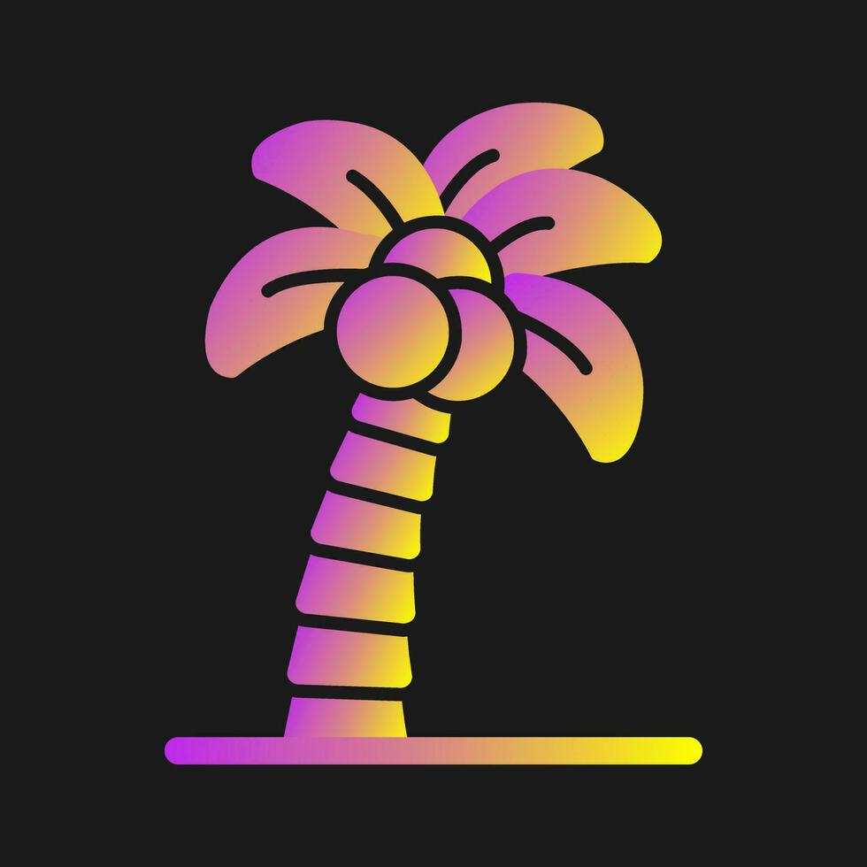 Palm Tree Vector Icon