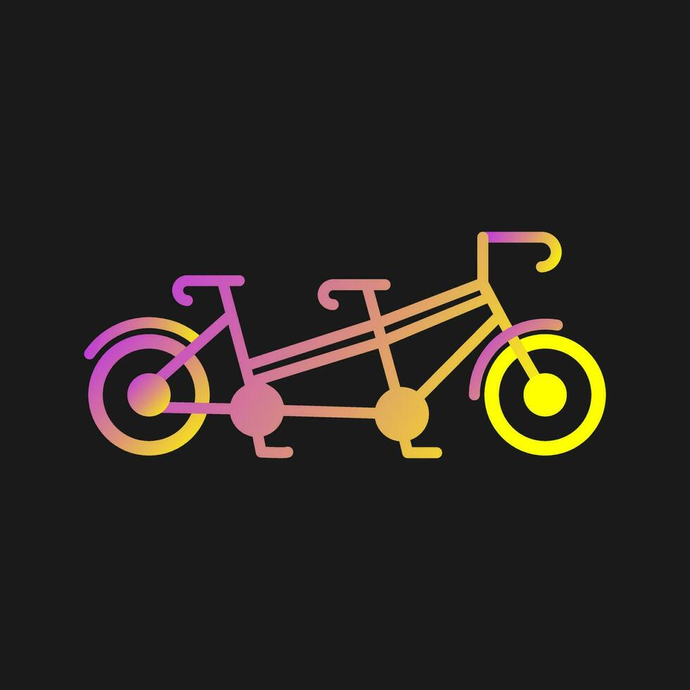 Tandem Vector Icon
