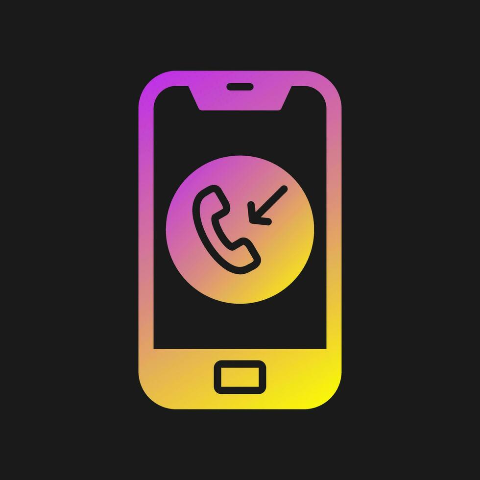 Incoming Call Vector Icon