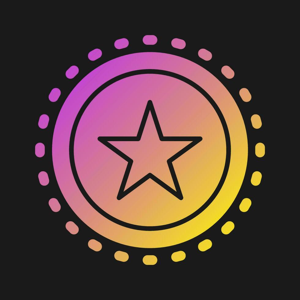 Sticker Vector Icon