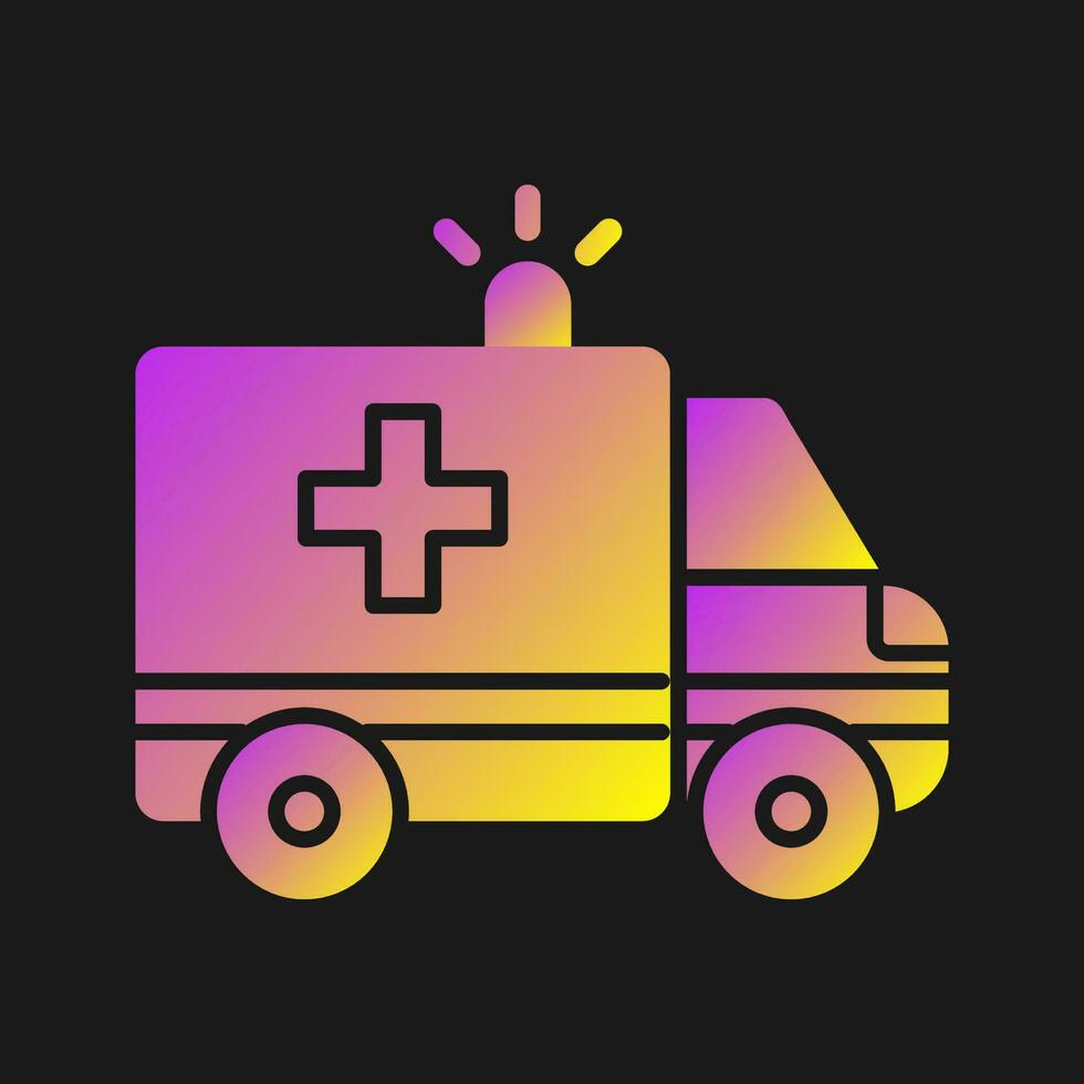 Ambulance Vector Icon