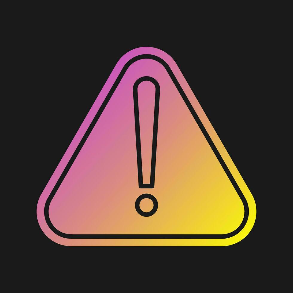 Warning Sign Vector Icon