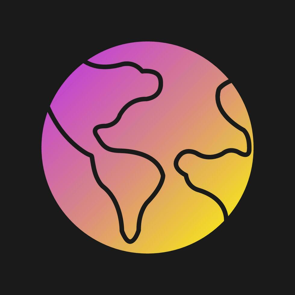 Earth Vector Icon