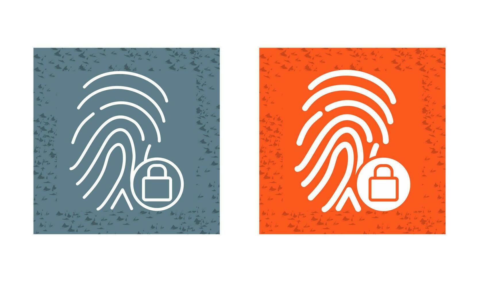 Fingerprint Lock Vector Icon 23761269 Vector Art at Vecteezy
