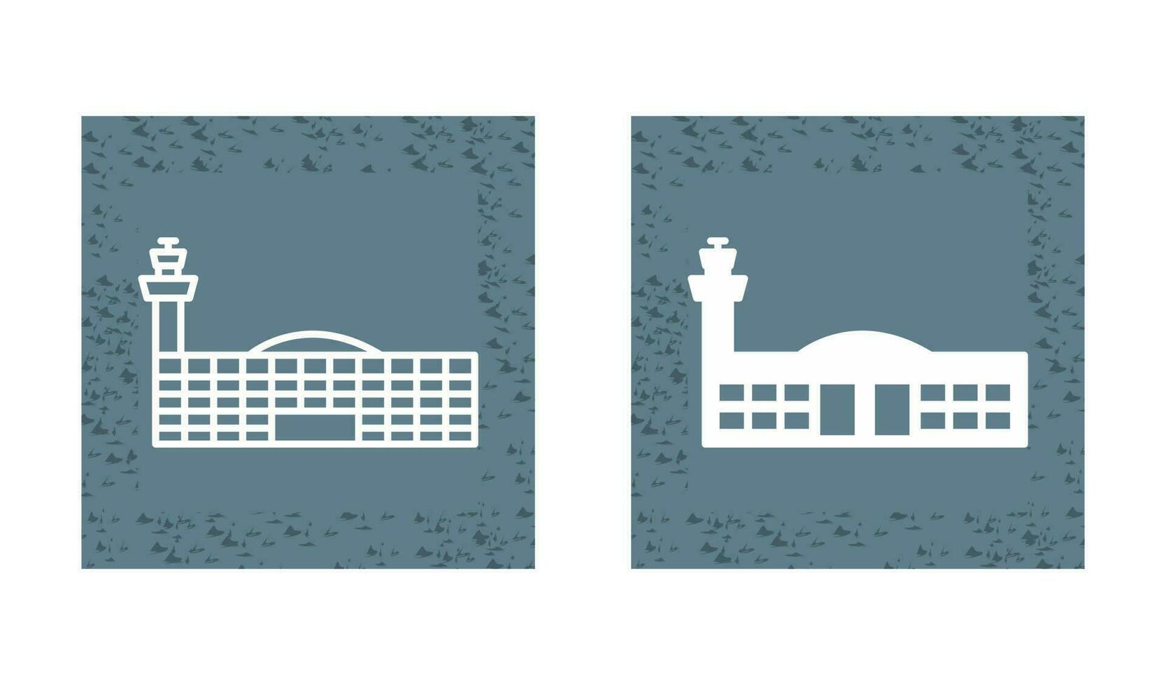 Airport Building Vector Icon