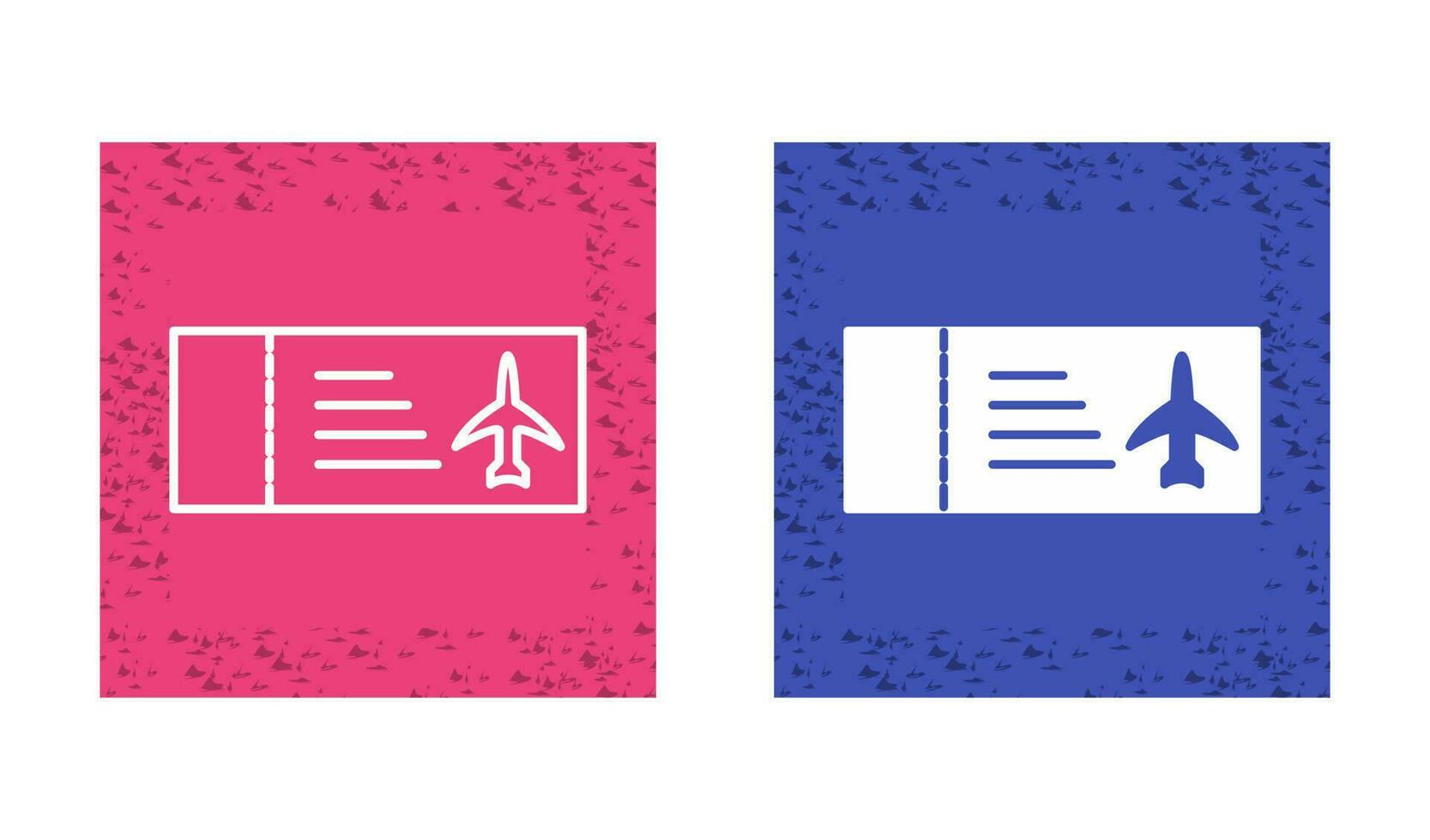 Plane Tickets Vector Icon