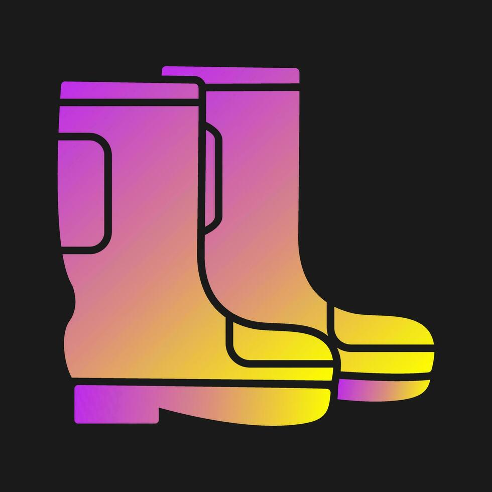 Rain Boots Vector Icon