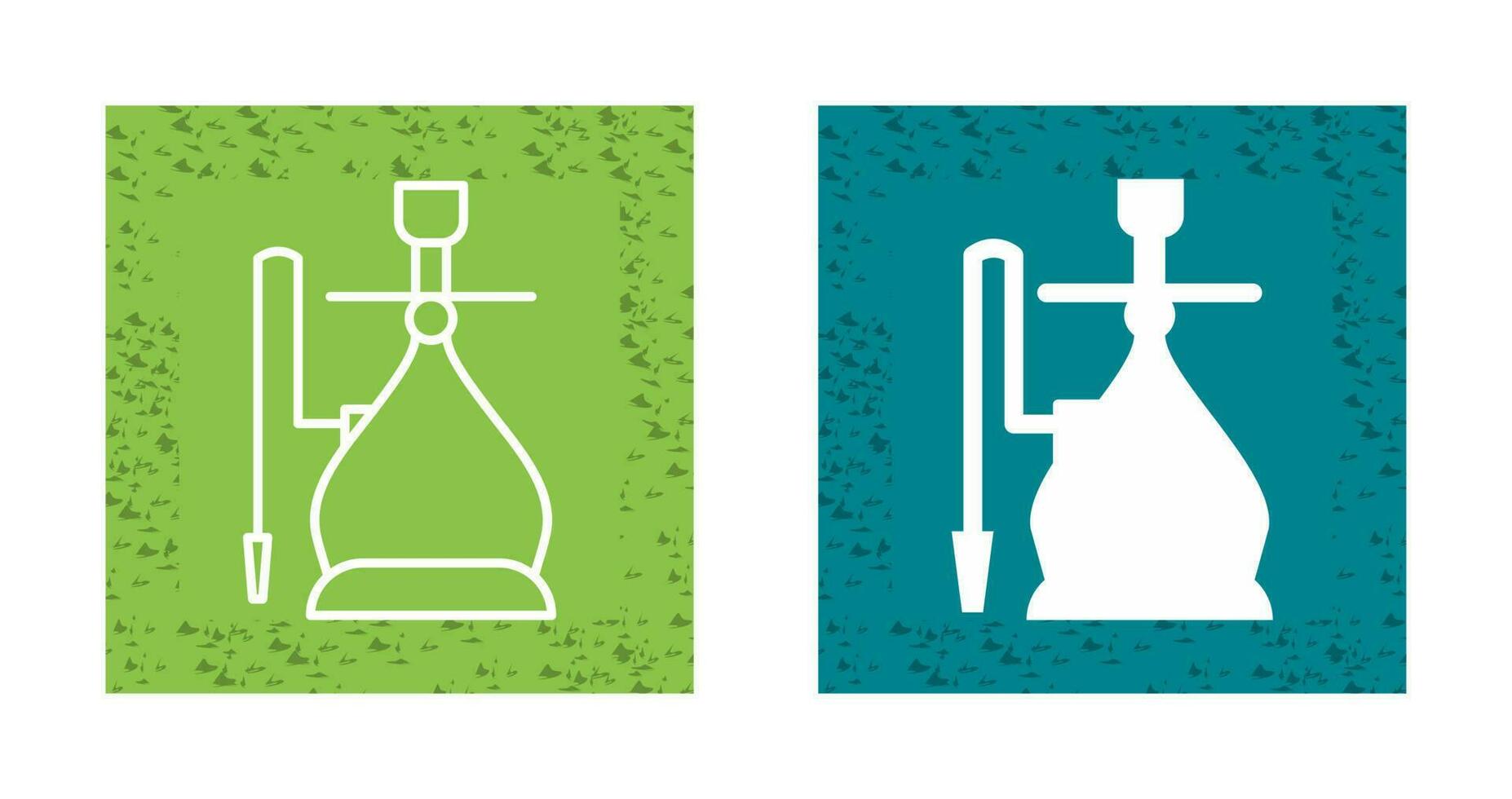 hookah Vector Icon Set